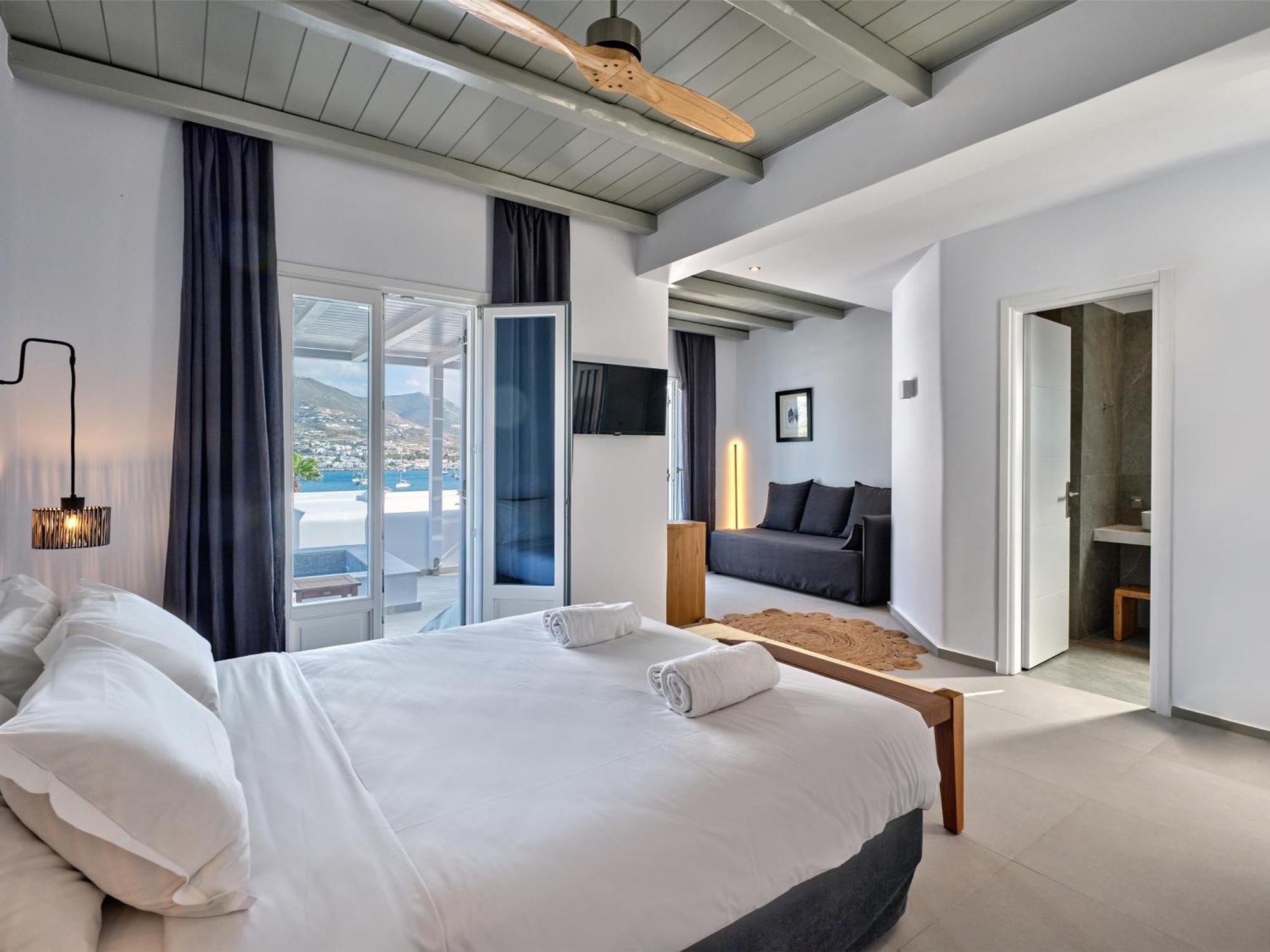 Parian Village Beach Hotel Páros Zimmer foto